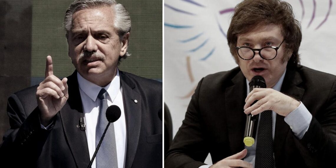 Fernández recibe a Milei en la residencia de Olivos