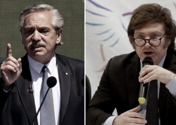 Fernández recibe a Milei en la residencia de Olivos