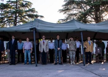 Emotivo acto conmemorativo por los 59 años de vida del Grupo de Artillería 10