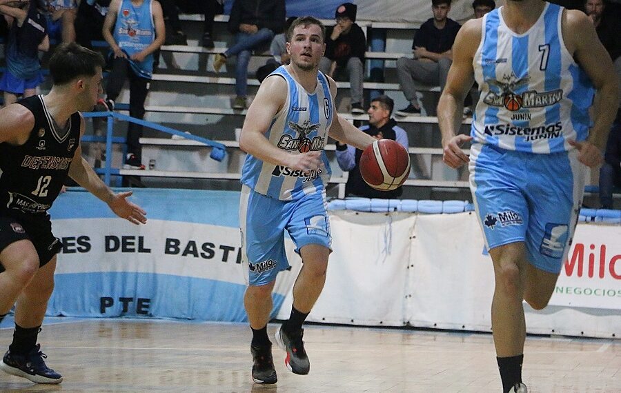 San Martin está en las semifinales del Prefederal de Básquet