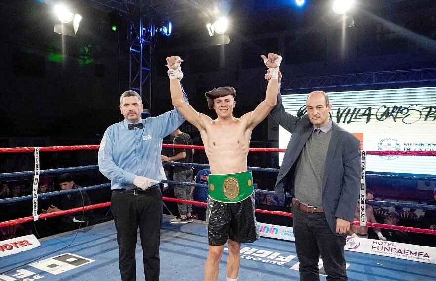 “Junior” Sasso retuvo el título Sudamericano Superwélter