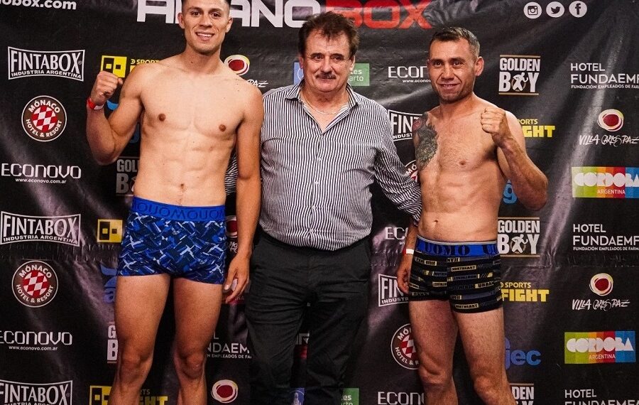 Sasso y Pombo superaron el pesaje en Junín y habrá lance sudamericano