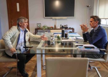 Britos se reunió con Katopodis por la finalización de obras en Chivilcoy