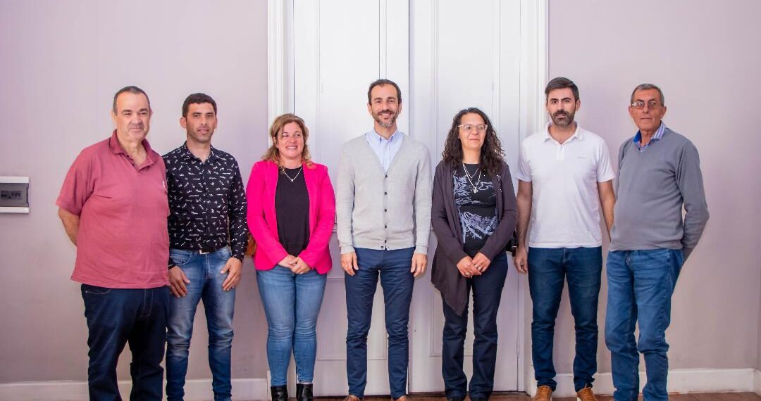 Petrecca recibió a los delegados elegidos y convocó a continuar el trabajo conjunto