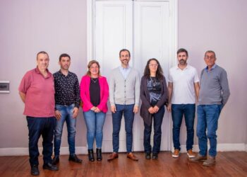 Petrecca recibió a los delegados elegidos y convocó a continuar el trabajo conjunto