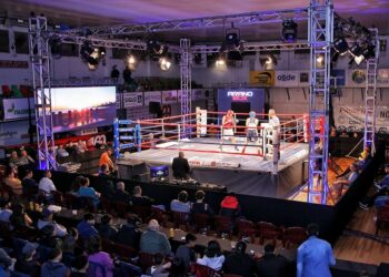 Se realizó una nueva velada boxística con acompañamiento del Municipio