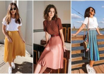 Cómo lucir la falda plisada, una de las opciones más frescas para ir a la oficina