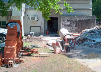 Avanza la obra de los nuevos consultorios de Fonoaudiología en el HIGA Junín