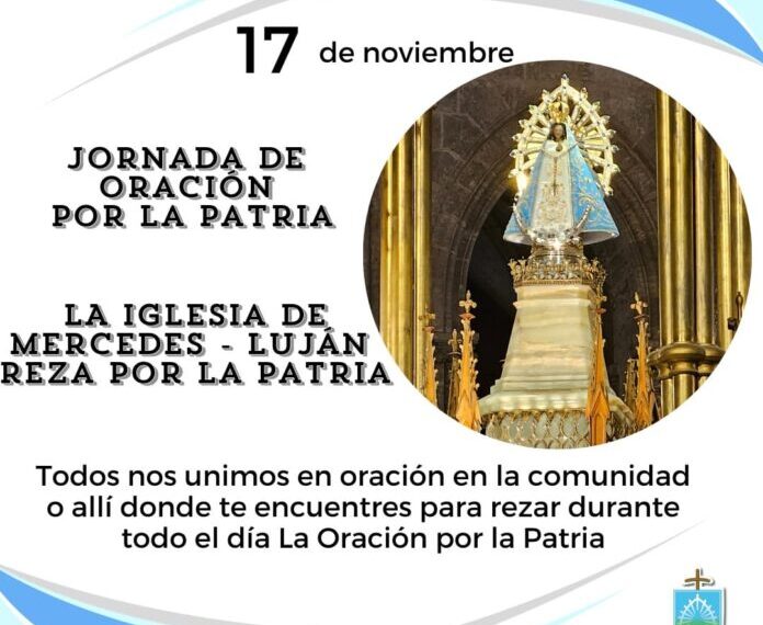 La Iglesia realiza una jornada de “oración por la Patria”