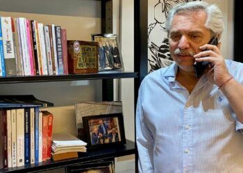 Alberto Fernández inició su último mes de gobierno