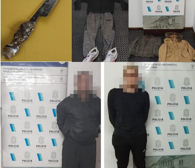 Dos detenidos por un robo