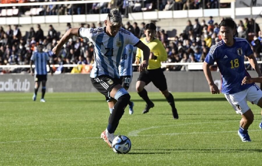 Durísima derrota de la selección sub 23 ante Japón en un amistoso