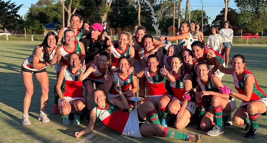 Club Social campeón en maxi-hockey femenino