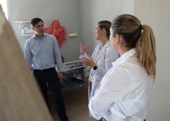 Siguen los trabajos para ampliar el hospital de General Viamonte