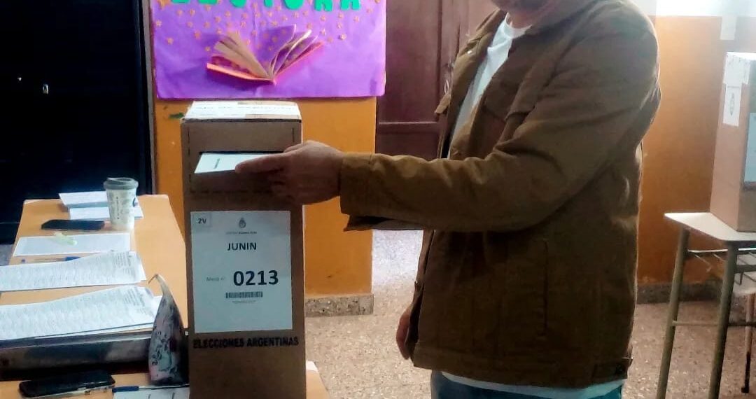 Votó Souto y afirmó que «hoy comienza el cambio»