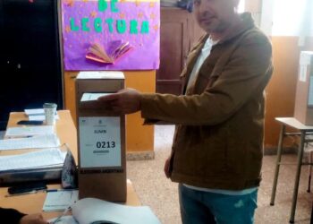 Votó Souto y afirmó que «hoy comienza el cambio»