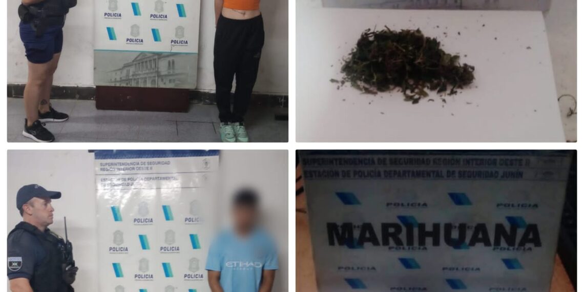 Aprehendidos, lesionados y marihuana secuestrada