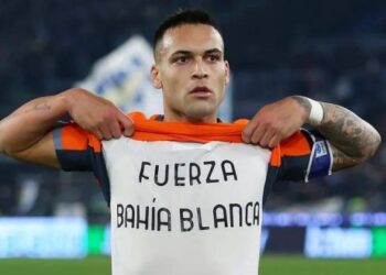 El mensaje de Lautaro Martínez para las víctimas del temporal en Bahía Blanca