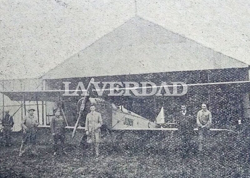 Tuvo lugar la inauguración del Aeródromo del Aero Club local