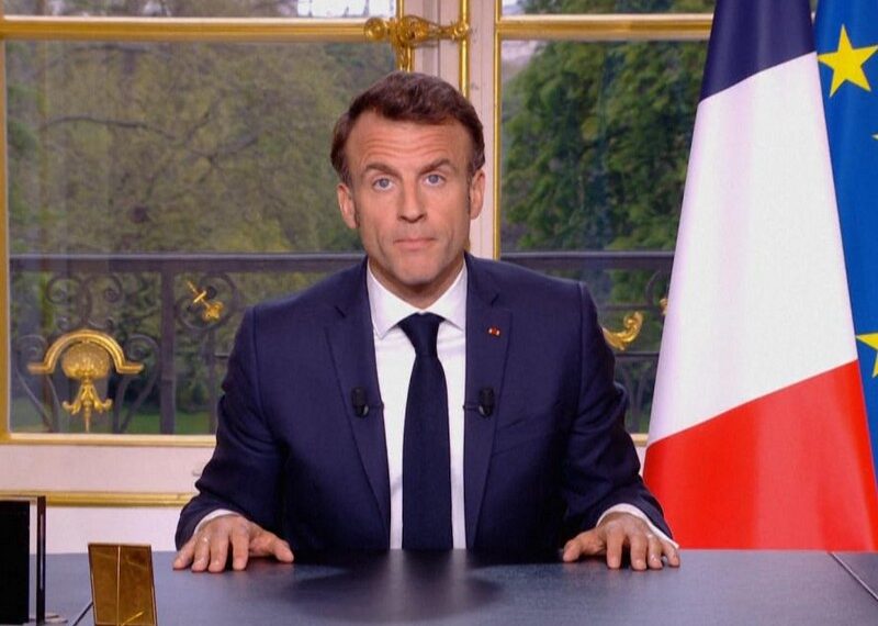 Macron afirmó que combatir el terrorismo  no significa «arrasar con todo en Gaza»