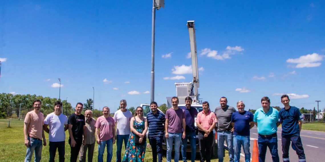Petrecca anunció que Junín ya cuenta con 500 cámaras de seguridad