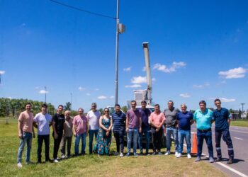 Petrecca anunció que Junín ya cuenta con 500 cámaras de seguridad