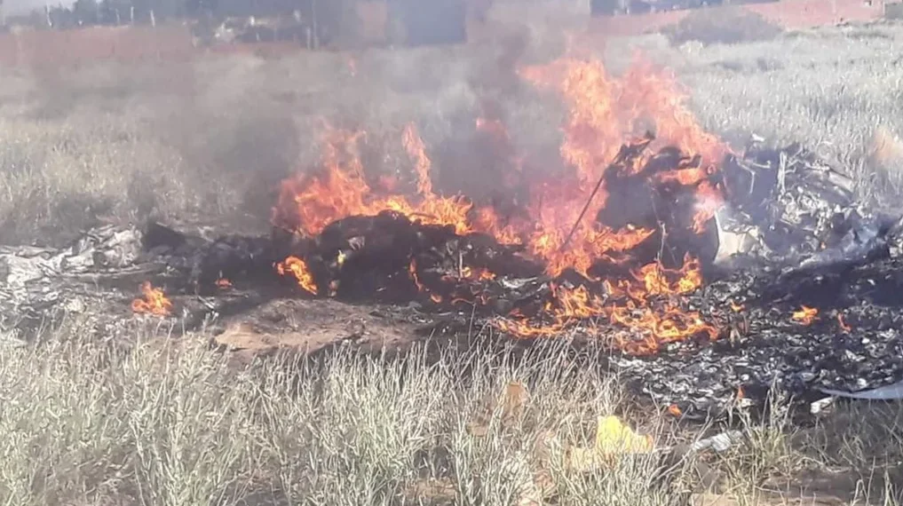 Tragedia en Neuquén: avioneta se estrelló y murieron los dos tripulantes