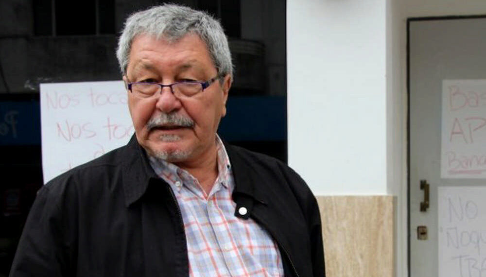 Bueno, en contra de la privatización del Banco Nación