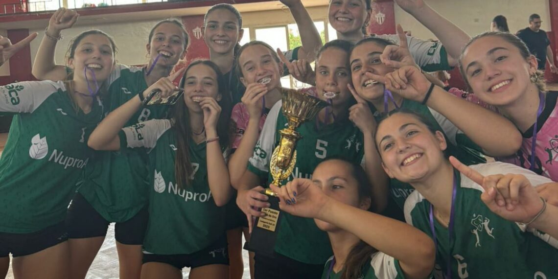 Vóley: Sarmiento campeón en sub14 y sub18