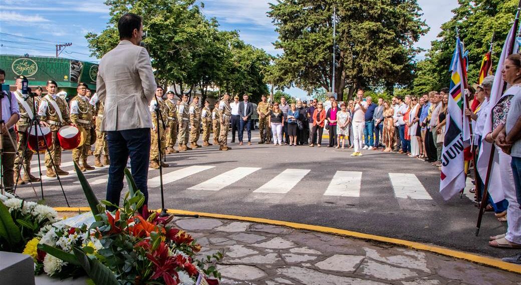 Acto oficial por el 196 aniversario de Junín
