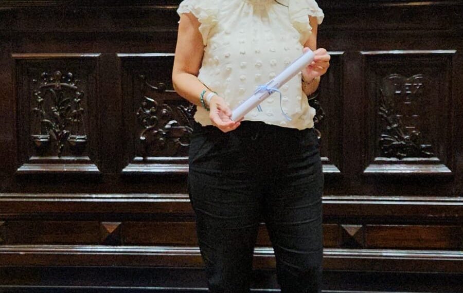 Gentile recibió su diploma y jurará como la primera intendente de 9 de Julio