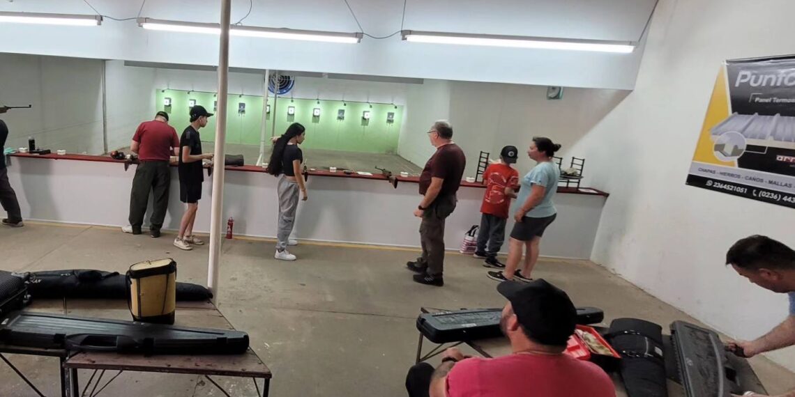 Se realizó la última fecha del torneo social en el Tiro Federal de Junín