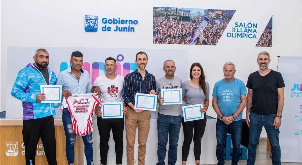 Reconocieron a deportistas de Junín por sus logros obtenidos