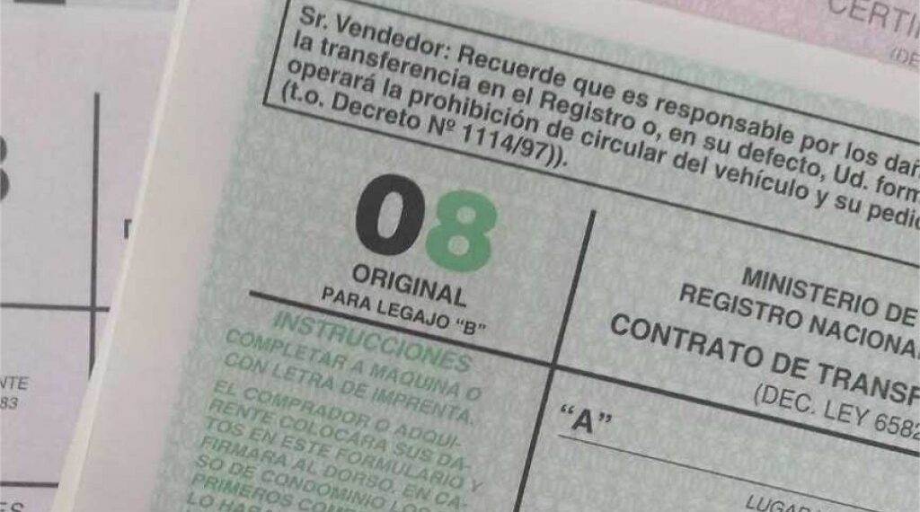 Qué dice el DNU sobre el Registro de Propiedad del Automotor