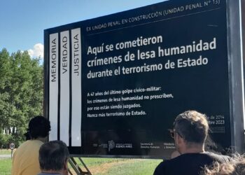 UP 13: Se señalizó un espacio  recreando la memoria de la ciudad