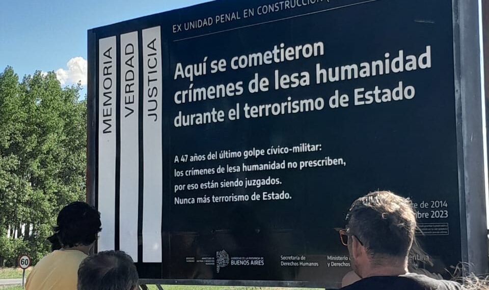 UP 13: Se señalizó un espacio  recreando la memoria de la ciudad