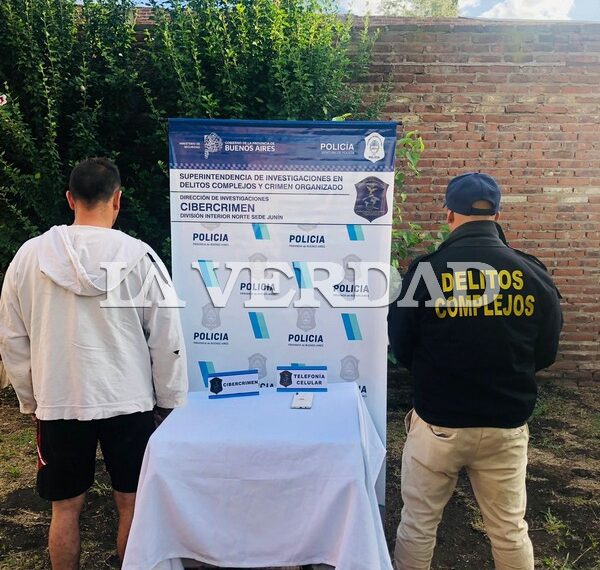 Grooming: un aprehendido y  elementos secuestrados en Chacabuco