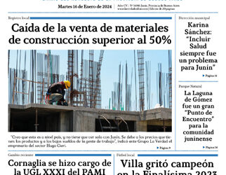 Martes 16 de enero de 2024