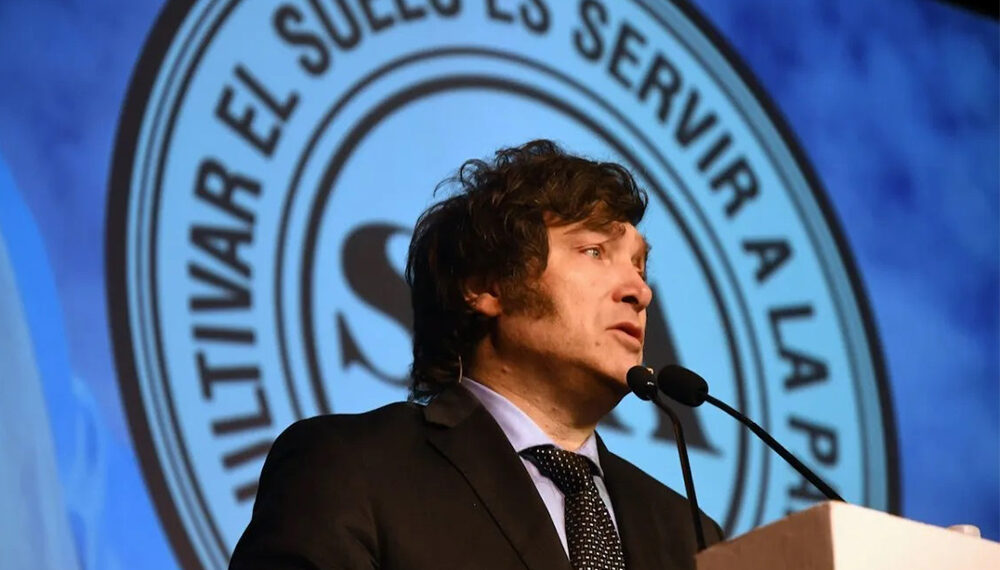 Milei renunció a la idea de aumentar las retenciones al campo