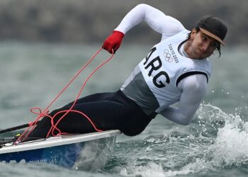 “Pancho” Guaragna, el mejor argentino en la jornada inaugural en Australia