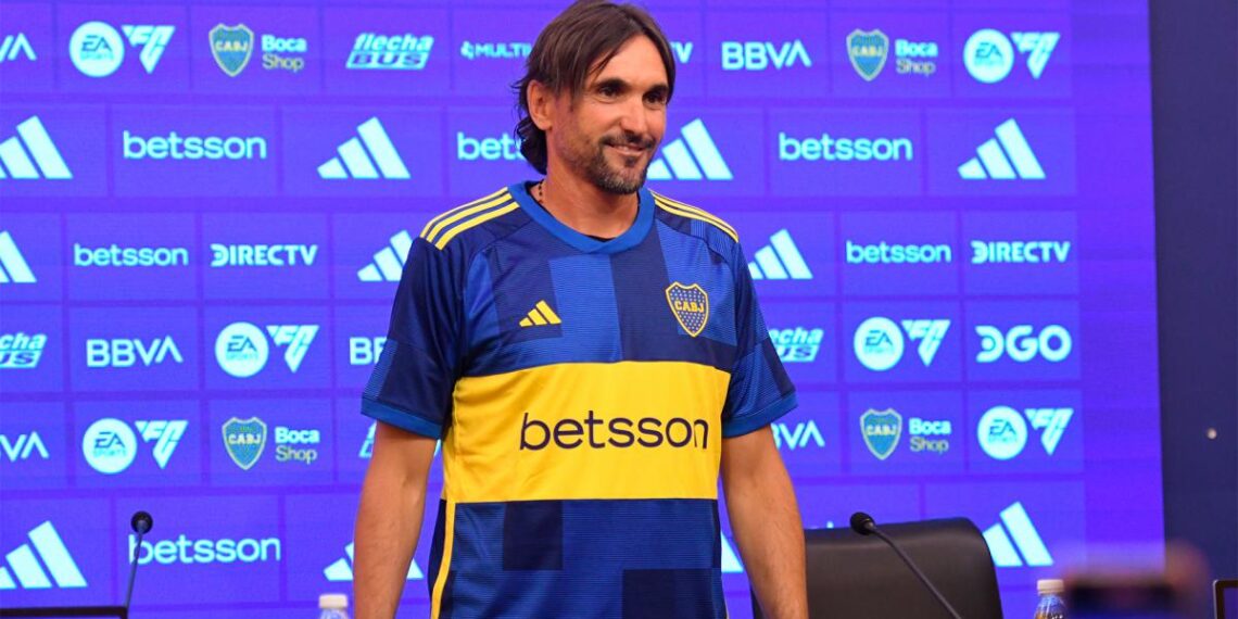 Diego Martínez fue presentado como DT en Boca: «Queremos que el hincha se sienta identificado»