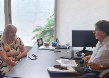 Revilla y Sileoni abordaron proyectos  educativos para General Arenales
