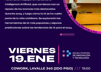Charla sobre aplicación de la Inteligencia Artificial para mejorar la productividad
