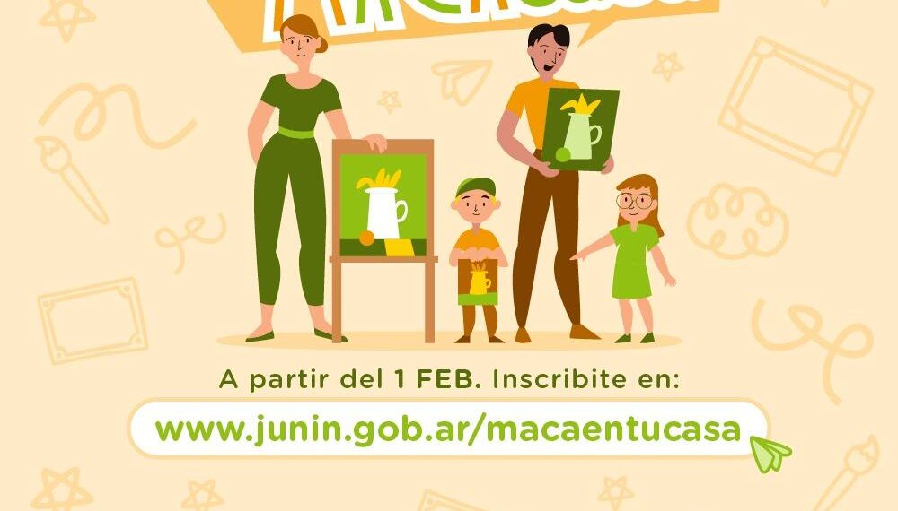 Llega la nueva propuesta: “El MACA en tu casa”