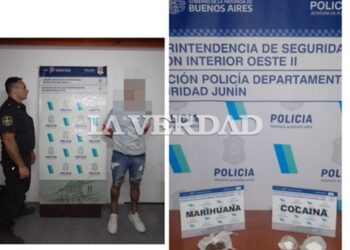 Tres aprehendidos por tenencia de estupefacientes