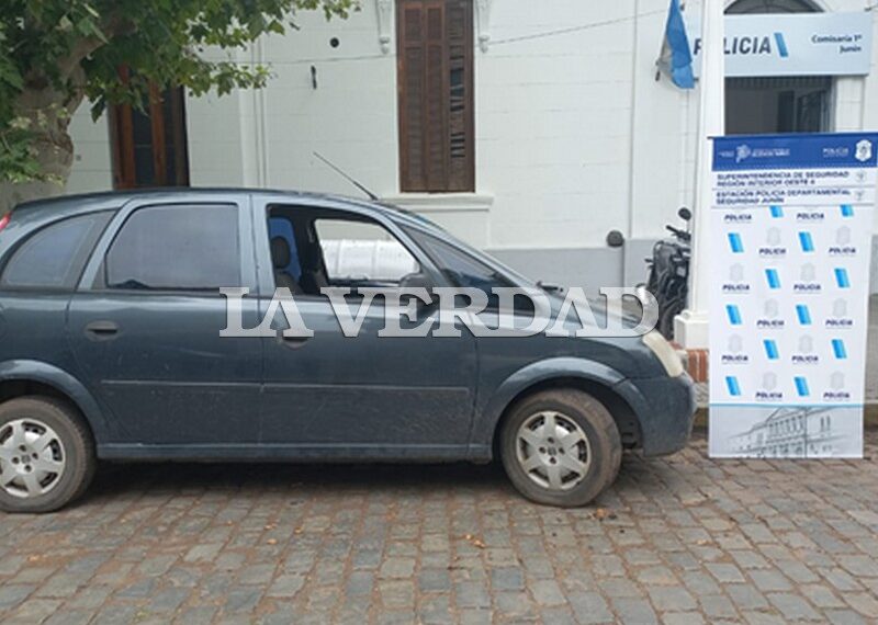 Recuperaron un vehículo que había sido robado