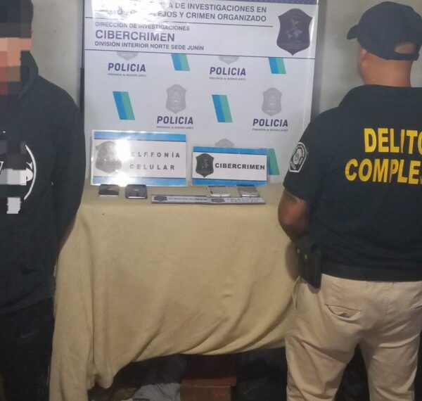 Detuvieron a un joven en el marco de una causa por defraudación informática