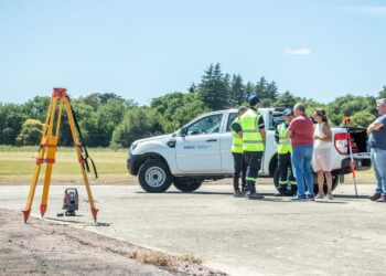 Autoridades de la ANAC inspeccionaron la pista del aeródromo