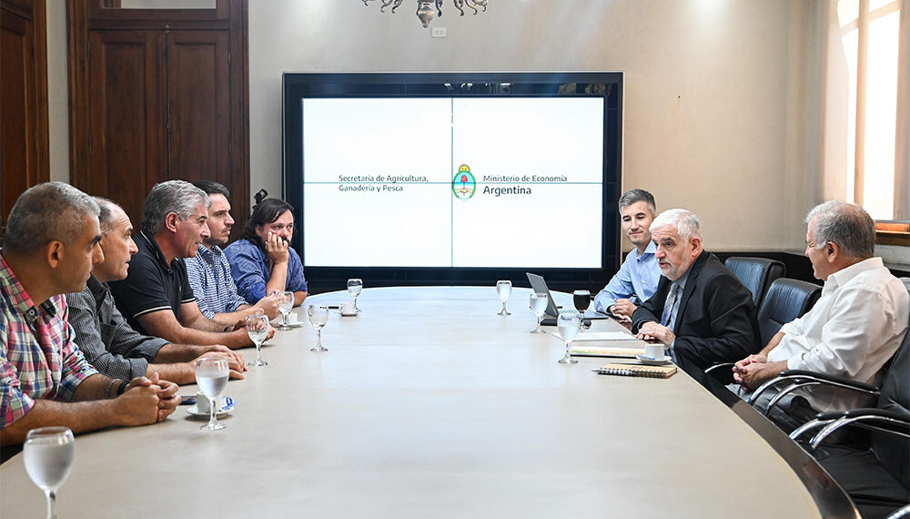 Productores Autoconvocados fueron  recibidos por el Secretario de Agricultura