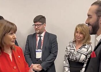 Bullrich a Bukele: «Queremos seguir el modelo  que ustedes están llevando adelante»